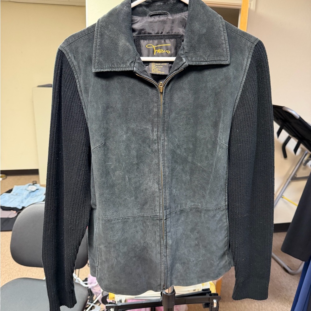 Women's Black suede jacket